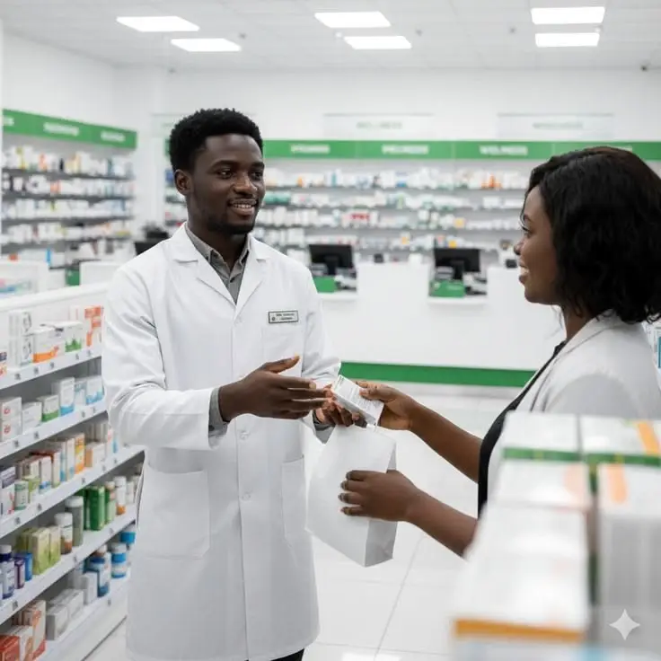 L'équipe de la Pharmacie Ndoss